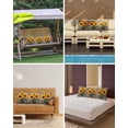 thumbnail image 3 of Summer Sunflower Body Pillow Cover 20 x 60 Inch Decorative Pillow Cover Vintage Wood Floral Botanical Rustic Lumbar Pillowcase Seasonal Rectangle Cushion Case for Couch Sofa Bed Living Room, 3 of 7