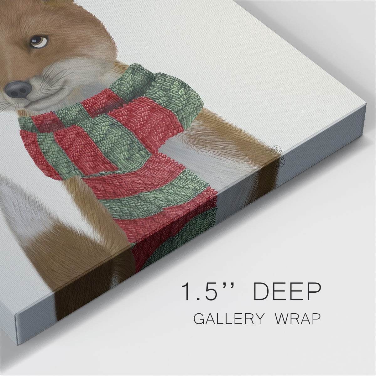 Fox and Robins- Gallery Wrapped Canvas