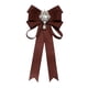 thumbnail image 1 of Pajarita para mujer, corbata para el cuello, pasador para el pecho, accesorios de ropa para niñas y mujeres, joyería para camisa, pajarita con diamant Café, 1 of 8