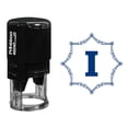thumbnail image 1 of Printtoo Office Stationary R-40 Octagon Celtic Swirl Frame I Alphabet Monogram Initial Self Inking Rubber Stamp, 1 of 3