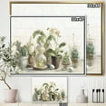 thumbnail image 2 of Greenhouse Orchids - Floral Cottage Framed Canvas, 2 of 3