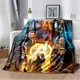 thumbnail image 3 of Manta de felpa suave de Marvel The Avengers, manta de franela para sala de estar, dormitorio, cama, sofá, funda de picnic, 3 of 5