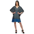 thumbnail image 2 of Moomaya Printed Beach Coverup Kimono Caftan Kaftan Swimsuit Cover Ups For Women, 2 of 6