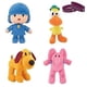 thumbnail image 1 of T-Toy 4 piezas de peluche de la serie Pocoyo de dibujos animados lindos Pocoyo, Pato, Elly, Loula Dog + 1 pieza de pulsera, 1 of 5