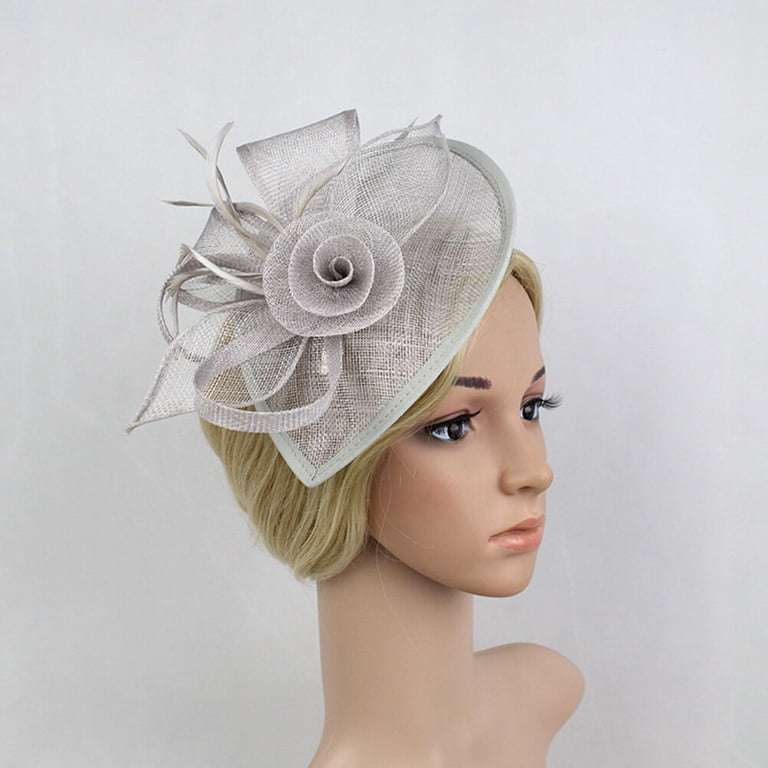 Elegant Gray and Silver Women\'s Headband Amazon.com : Silver Headband for Women - Thin Satin Hair  main image 2
