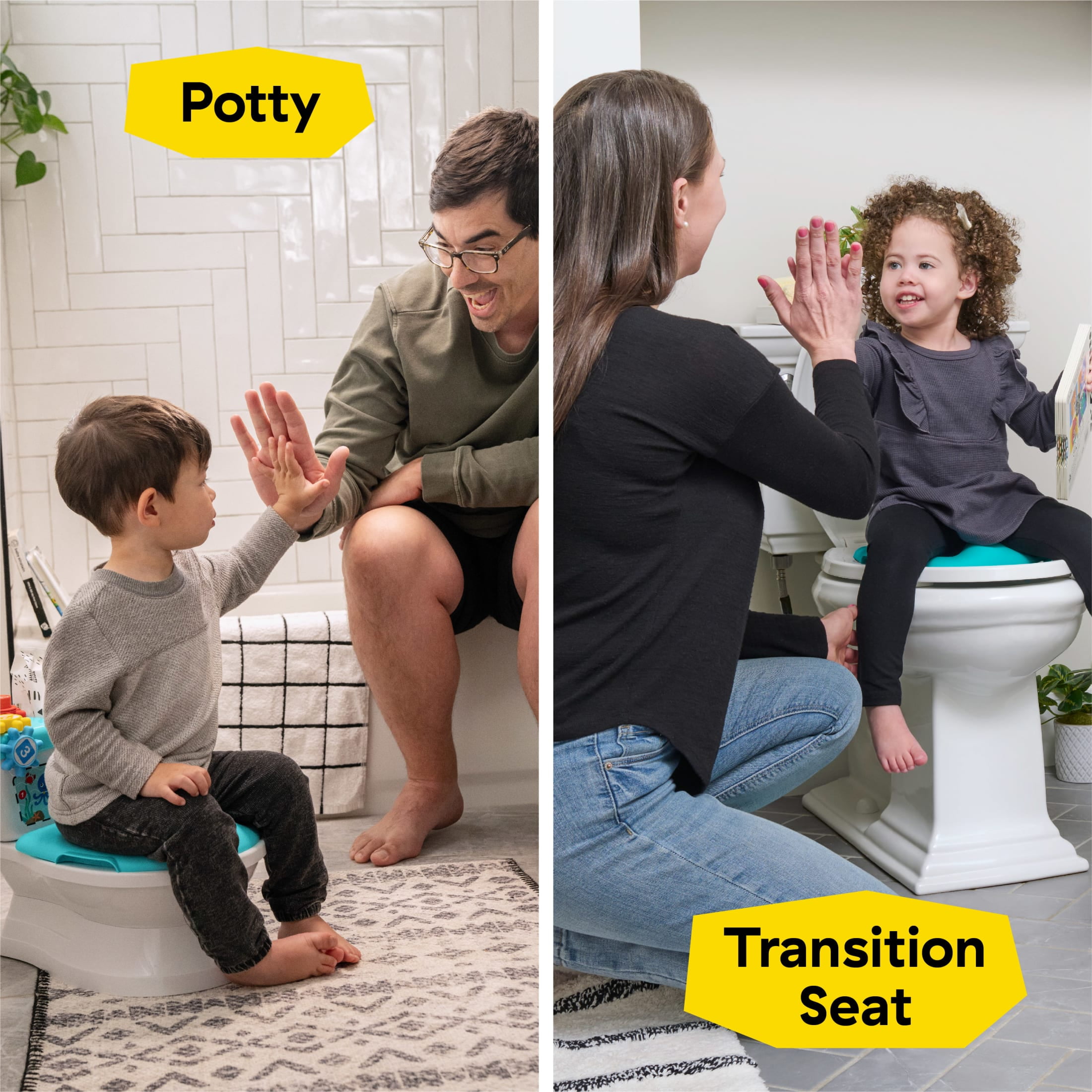 Baby Einstein Geared for Success 2-in-1 Potty Training System, Unisex, Ages 18 Months+