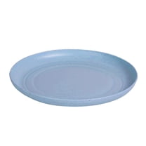 1pc/6pcs Reusable Plastic Plates 9 Inch Unbreakable Lightweight Wheat Straw Plates, Salad Plates, Camping Plates, Dishwasher & Microwave Safe, Healthy Material Dishes