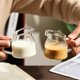 thumbnail image 3 of Transparent Mini Coffee Cup with Handle, Handmade Latte Calf Milk Brewing Cup for Coffee Enthusiasts, 3 of 5