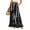 Dark Gray_#03, variant on Womens Wide Leg Pants Drawstring Elastic High Waisted Ruffle Hem Palazzo Pants with Pockets,Gray L