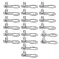 thumbnail image 2 of Bike Chain Link, Cycling Accessory 10 Pairs Quick Release Steel Fast Installation Bicycle Chain Connector, For Road Bike Cycling Mountain Bike Repairing Silver,Golden, 2 of 8