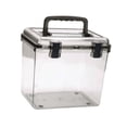 thumbnail image 3 of Kokiya Camera Case Airtight Bin Accessories with Handle Practical Multifunctional with Lid Container Portable Storage Box Transparent, 3 of 9