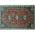 thumbnail image 1 of Ahgly Company Indoor Rectangle Persian Light Blue Traditional Area Rugs, 5' x 7', 1 of 4