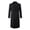 Black, variant on Men's Windbreaker Suit Collar Thickened Woolen Coat
