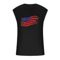 thumbnail image 4 of Pitauce Mens Independence Day Tank Tops Cap Sleeve Muscle Shirt 4th of July Patriotic Active Shirt Sleeveless Graphic Tees, 4 of 5