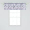 thumbnail image 2 of Ambesonne Summer Window Valance, Cherry Flamingo Ice Cream, 54" X 18", Multicolor, 2 of 3
