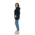 thumbnail image 3 of BILLIONHATS 3 Pack Women's Hoodie Oversized Sweatshirts, Cotton Blend, Bulk Womens Hoodies Bulk Sweatshirt Pack, Color Navy, Size 3X-Large, 3 of 6