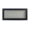 thumbnail image 2 of 10x20 Shadow Box Frame Black Wood | With a 3/4" Usable Display Depth | Includes a White Real Suede, 2 of 5