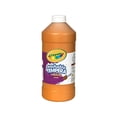 thumbnail image 2 of Pintura tempera lavable Crayola, pintura naranja para niños, botella de 909ml con tapa de apretar, 2 of 2