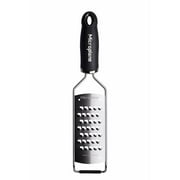 Microplane Gourmet Series Extra Coarse Grater – Stainless Steel Kitchen Tool for Hash Browns, Coleslaw, and Cheese with Soft-Touch Handle