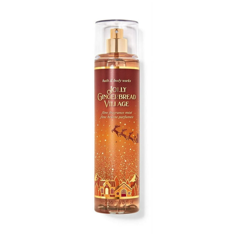 Bath and Body Works JOLLY GINGERBREAD VILLAGE Fine Fragrance Mist