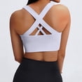 thumbnail image 3 of Yoga Apparel Sport Bra for Leisure Home Use with Absorption and Comfortable Back Padding Versatile All-Season Wear for Workout and Daily Cozy, 3 of 4