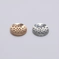 thumbnail image 4 of enqiretly 50 Pieces Brooch Base Portable DIY Crafting Brooches Jewellery Mesh Disk Shell Assorted Kit Handicraft Accessories Silver, 4 of 9