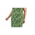thumbnail image 2 of Kasper Womens Plus Printed Ring Wrap Dress, 2 of 2