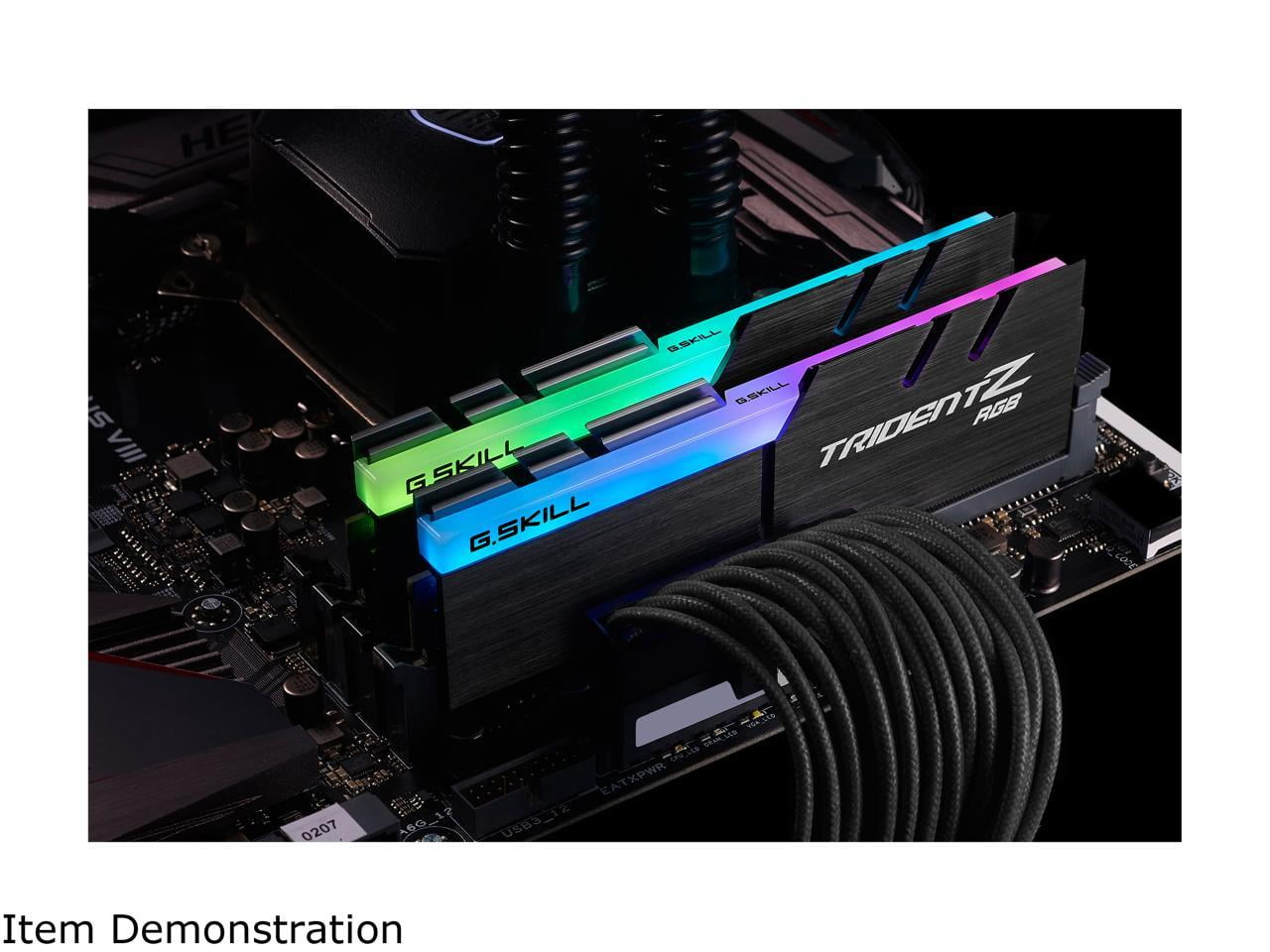 G.SKILL TridentZ RGB Series 32GB (2 x 16GB) 288-Pin PC RAM DDR4