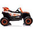 thumbnail image 6 of 24V Ride on Car w/ Remote Control, 4WD Powered Electric Off-Road UTV with 4*200W Motors, Orange2, 6 of 6