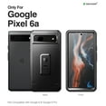 thumbnail image 2 of Dexnor Full Body Case for Google Pixel 6A, [Built in Screen Protector and Kickstand] Heavy Duty Military Grade Protection Shockproof Protective Cover for Google Pixel 6A (Black), 2 of 5