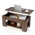 thumbnail image 1 of Costway Ascenseur Table Basse Table d'Appoint Moderne Compartiment de Rangement Caché, 1 of 9