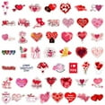 thumbnail image 7 of 50 Pcs Love Stickers For Scrapbooking Supplies, Vinyl Waterproof Stickers For Water Bottles Laptop Phones And Journals, Valentines Themed Stickers With Assorted Designs, 7 of 7