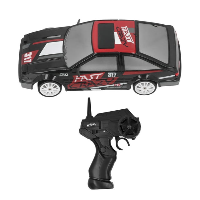 Coche De Deriva RC, Coche De Control Remoto ABS Resistente 15 Km Por Hora Escala Ligera 1/24 Para Exteriores