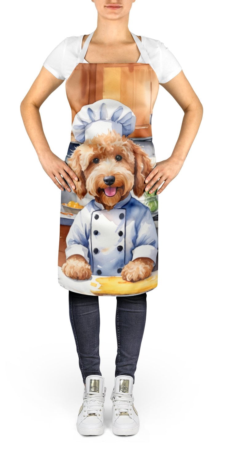 Goldendoodle The Chef Apron 27 in x 30 in