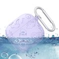 thumbnail image 6 of SUNHUFA Silicone Case Protector w/ Carabiner Cute Cover for AirPods 4 Gen (2024)(Purple), 6 of 9