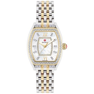 Michele Serein Chronograph Diamonds Mother-of-Pearl Dial 