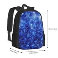 thumbnail image 2 of Balery Blurred Star Snow Christmas Backpack for Men and Women - Durable 600D Oxford Cloth -Large Capacity, Water-Resistant School, Travel, and Hiking Bag, 2 of 9