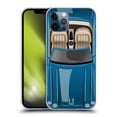 thumbnail image 1 of Head Case Designs Classic Cars Tufts Blue Soft Gel Case Compatible with Apple iPhone 12 / iPhone 12 Pro, 1 of 7