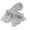 Gray, variant on Mercerized Cotton Headscarf With Rhinestones Decoration Women's Elegant Lightweight Scarf Shawl