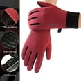 thumbnail image 7 of Winter Gloves Women,Winter Gloves Women Men for Cold Weather,Running Driving Cycling,Water-Resistant & Touch Screen,Snow Ski Gloves Liner,Warm Glove for Daily Work & Sports Outdoor(L Size,Red), 7 of 7