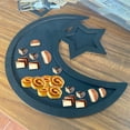 thumbnail image 3 of Wooden Moon and Star Eid Mubarak Ramadan Decoration for Home Islamic Muslim Party Ramadan Kareem Gifts Eid Al Adha Food Tray, 3 of 8