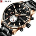 thumbnail image 6 of Curren  8362 Steel Belt Calendar Popular Men's Watch Business Waterproof Quartz Watch, 6 of 6