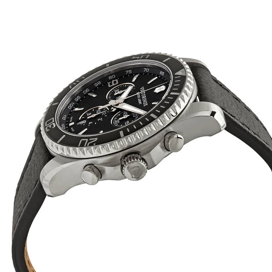 Apple - BowWow Victorinox Maverick Chronograph Black Dial Men's Watch