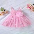 thumbnail image 2 of Robe en Tulle pour Tout-Petit Fille, Sans Manches, Tutu de Fête, Bal, Perles, Ligne A, Princesse, 2 of 9