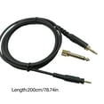thumbnail image 3 of Replacement Upgraded Cable 3.5mm to 2.5mm Sound Transmission Cord with 6.35mm Connector for SRH840A SRH440A Headsets, 3 of 7
