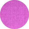 thumbnail image 1 of Ahgly Company Indoor Round Abstract Pink Contemporary Area Rugs, 6' Round, 1 of 4