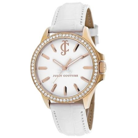 Juicy Couture Women's Jetsetter White Dial Watch - 1900968