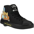 thumbnail image 2 of HEELYS Youth Kids The Simpsons Hustle High Top Wheels Skate Sneaker Shoes 5, Numeric_5 Black, 2 of 5