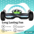 GOTRAX SRX PRO Bluetooth Hoverboard for Adult, 8.5" Offroad Tires Dual