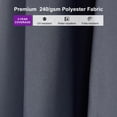 thumbnail image 5 of PURPLE LEAF OUTDOOR 8' × 8' Patio Cantilever Umbrella Outdoor Square Adjustable Offset Umbrellas with 360-degree Rotation and 8 Heavy Duty Metal Ribs for Garden Deck Pool Grey, 5 of 9